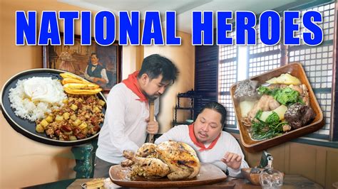 paboritong pagkain ng mga bayani